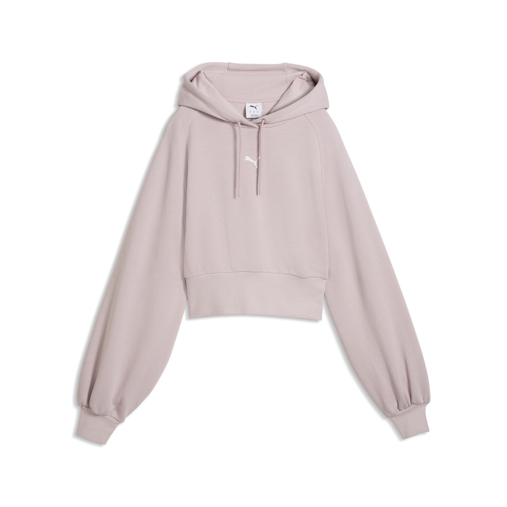 PUMA "Essentials Cropped Balloon Sleeve Hoodie Damen"