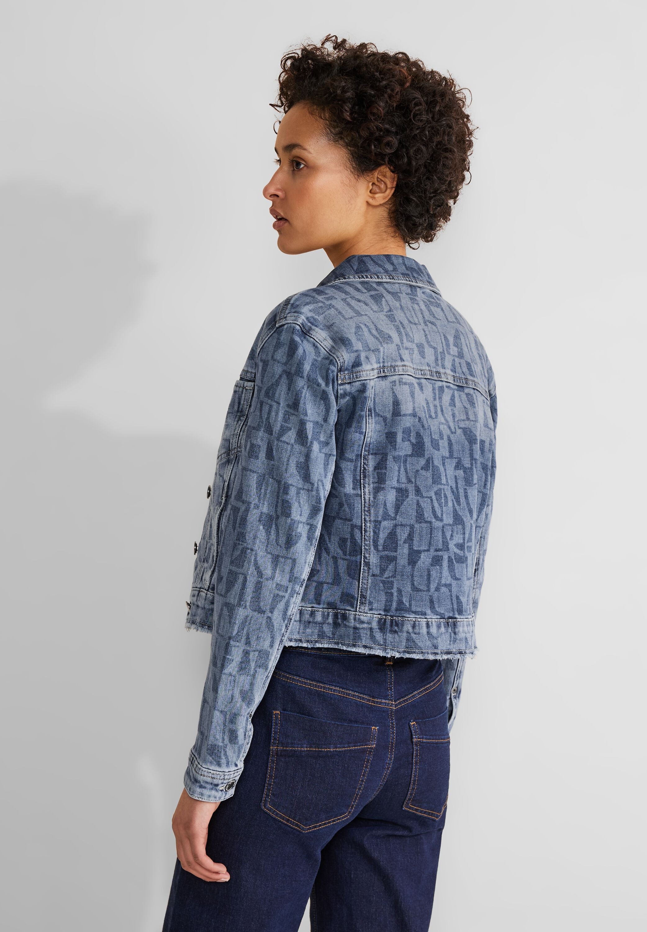 STREET ONE Jeansjacke, ohne Kapuze, mit Brusttaschen