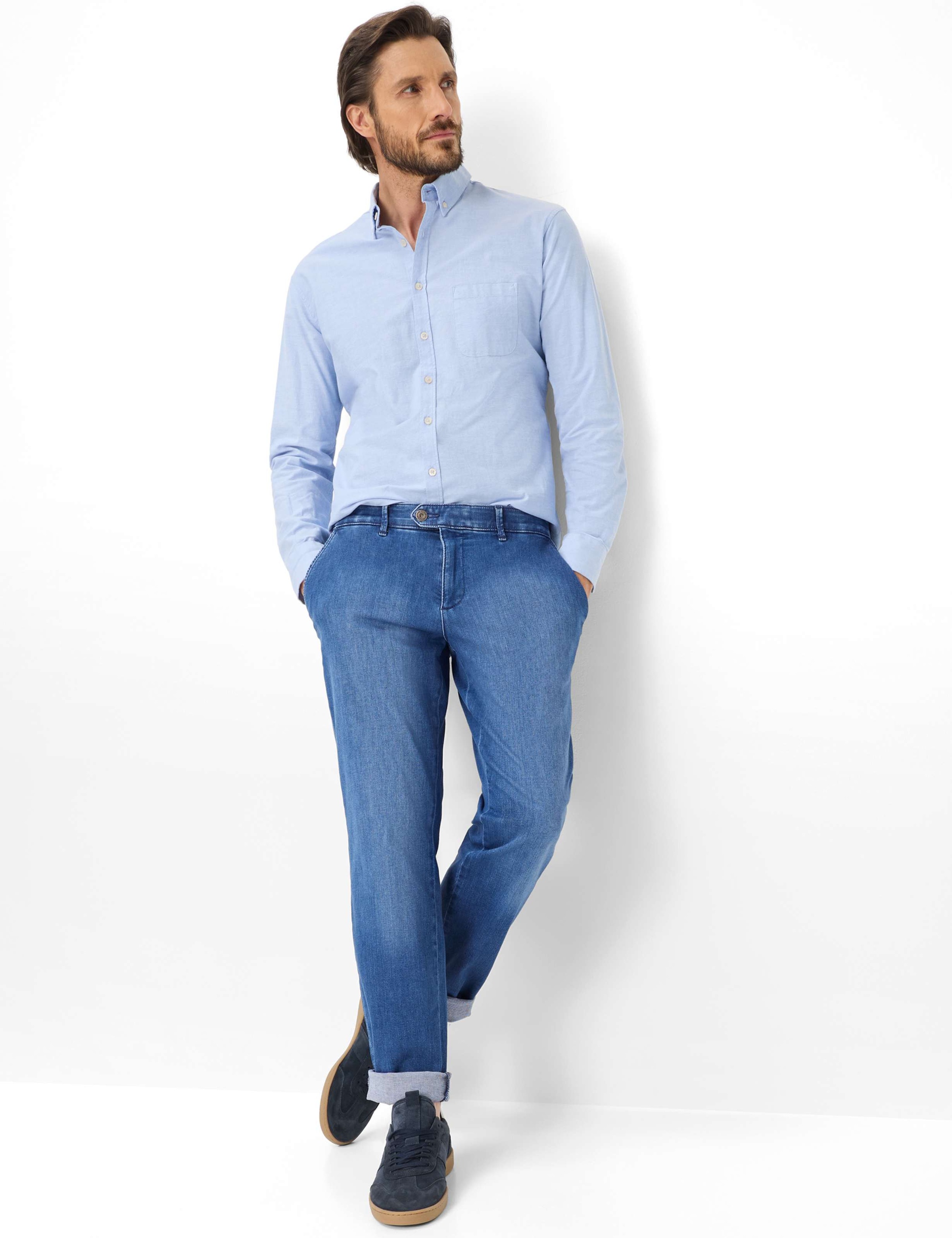 Brax Eurex Jim Jeans Darkblue 34U 2