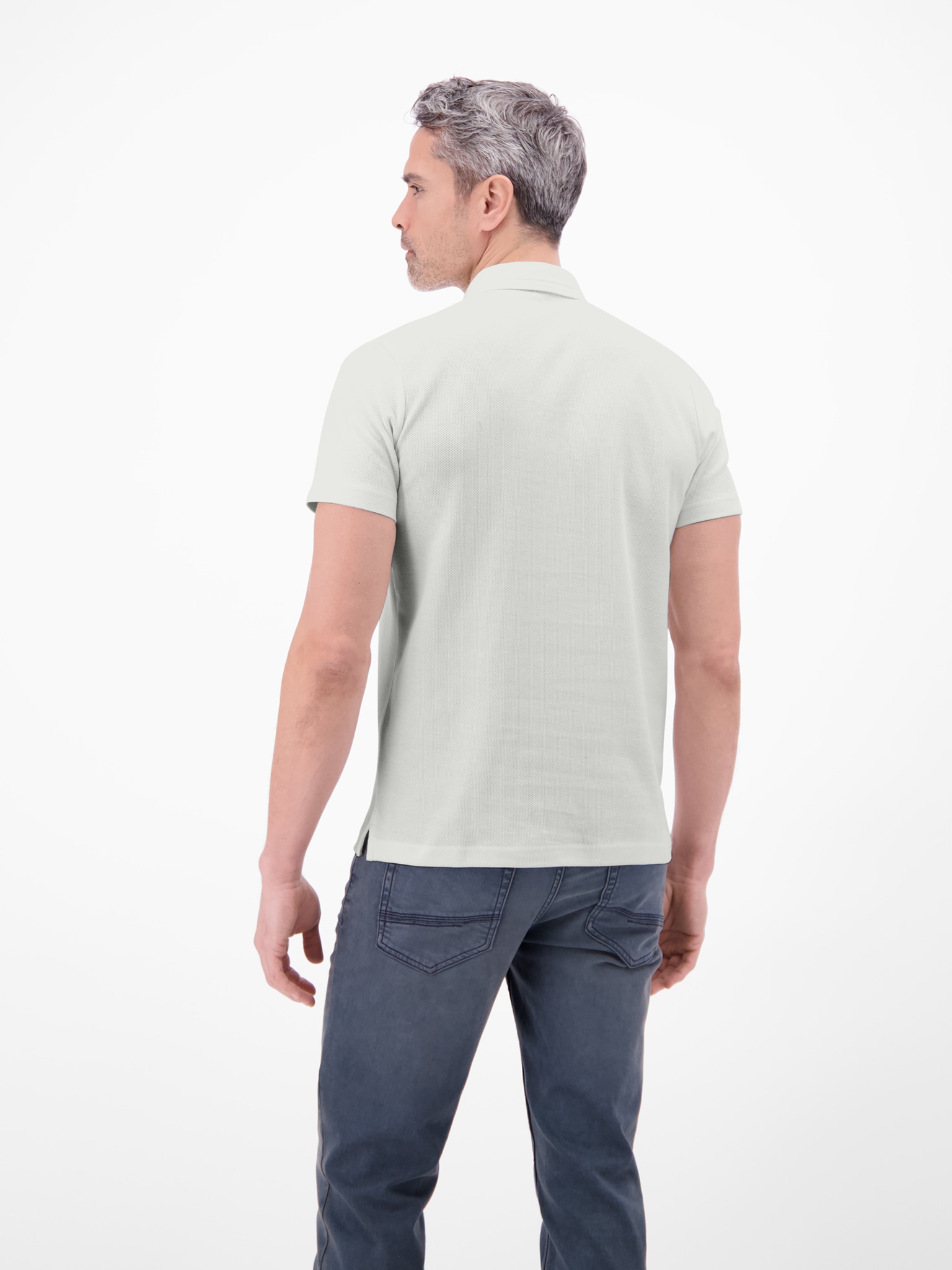 LERROS Men's Polo Shirt Soft Teal M 7