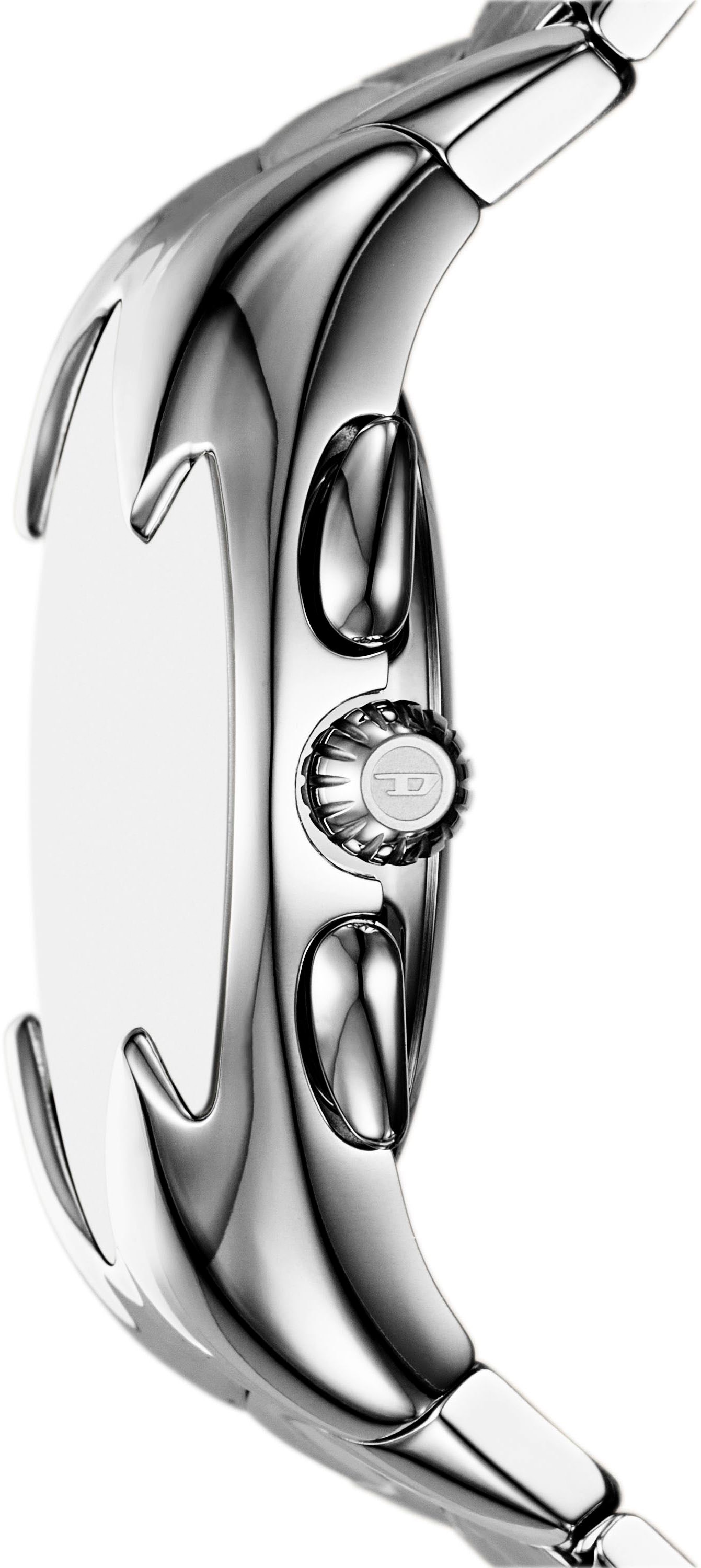 Diesel Chronograph »MERCURIAL«, Quarzuhr, Armbanduhr, Herrenuhr, Edelstahlarmband, Stoppfunktion, Tag
