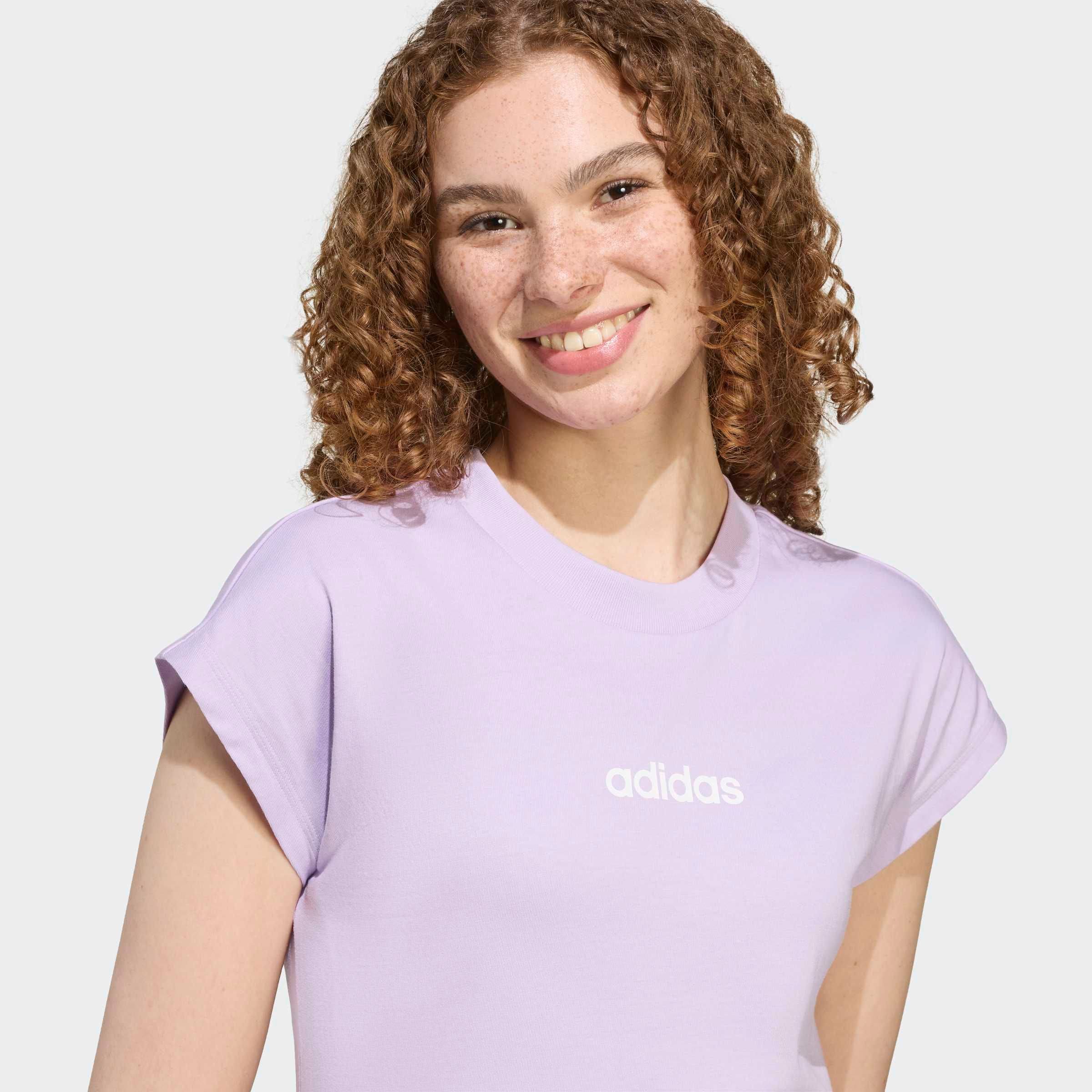 adidas Sportswear T-Shirt »W LIN SJ T«, Basic T-Shirt aus weichem Material