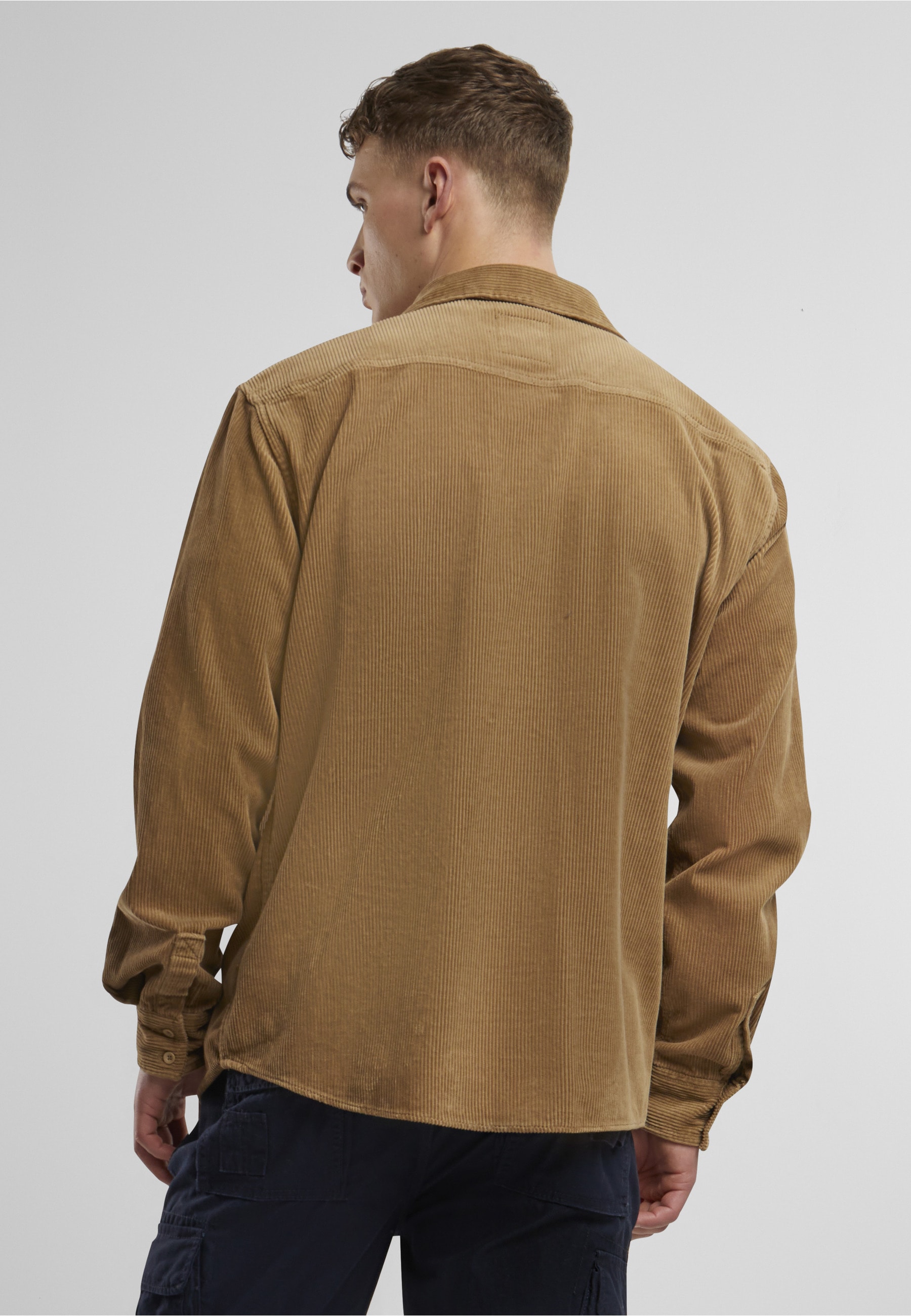 Brandit Langarmhemd »Brandit Herren Corduroy Classic Shirt Long Sleeve« 1 Stk.