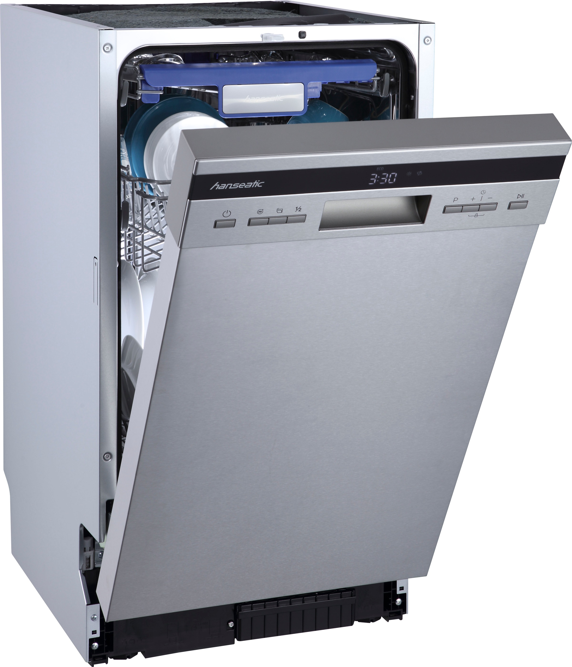 Hanseatic Unterbaugeschirrspüler "HGU4582D10J7736EI" 10 Maßgedecke günstig online kaufen