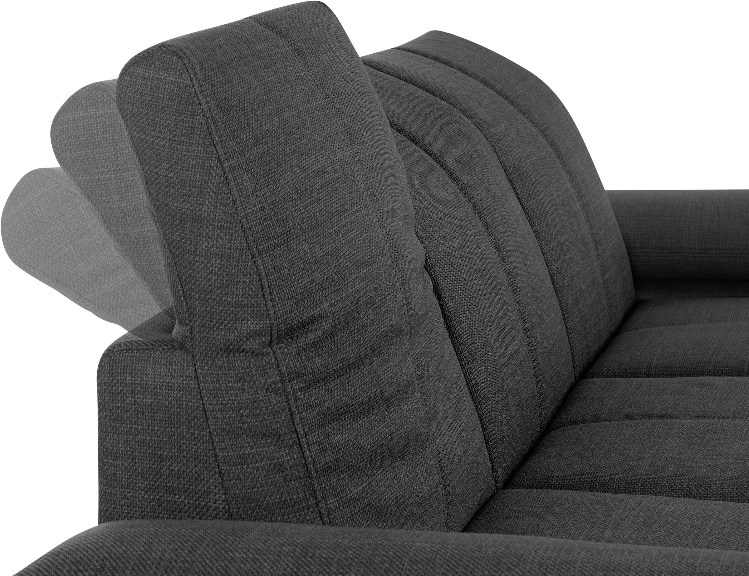 Places of Style Ecksofa »Ryedal L-Form«, wahlweise mit oder ohne Sockel in Wildeiche-Optik