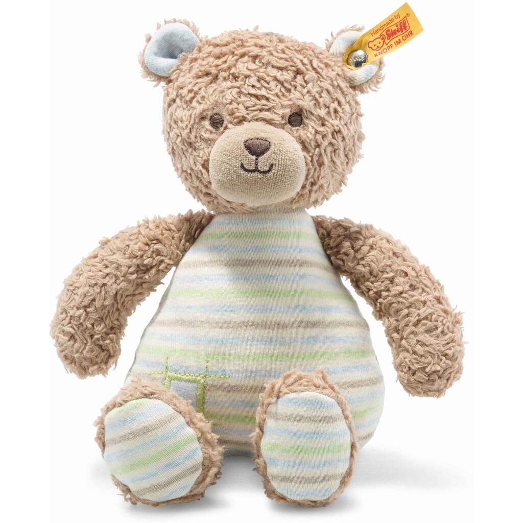 Steiff Kuscheltier »Rudy Teddybär, blau/braun«