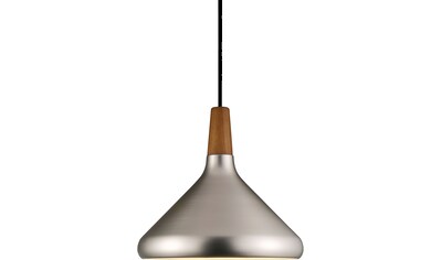 Brilliant Pendelleuchte »Templo«, 1 153 cm, BAUR Metall/Bambus, flammig-flammig, 37 Höhe, Ø schwarz/natur kürzbar, E27, cm | 1 x