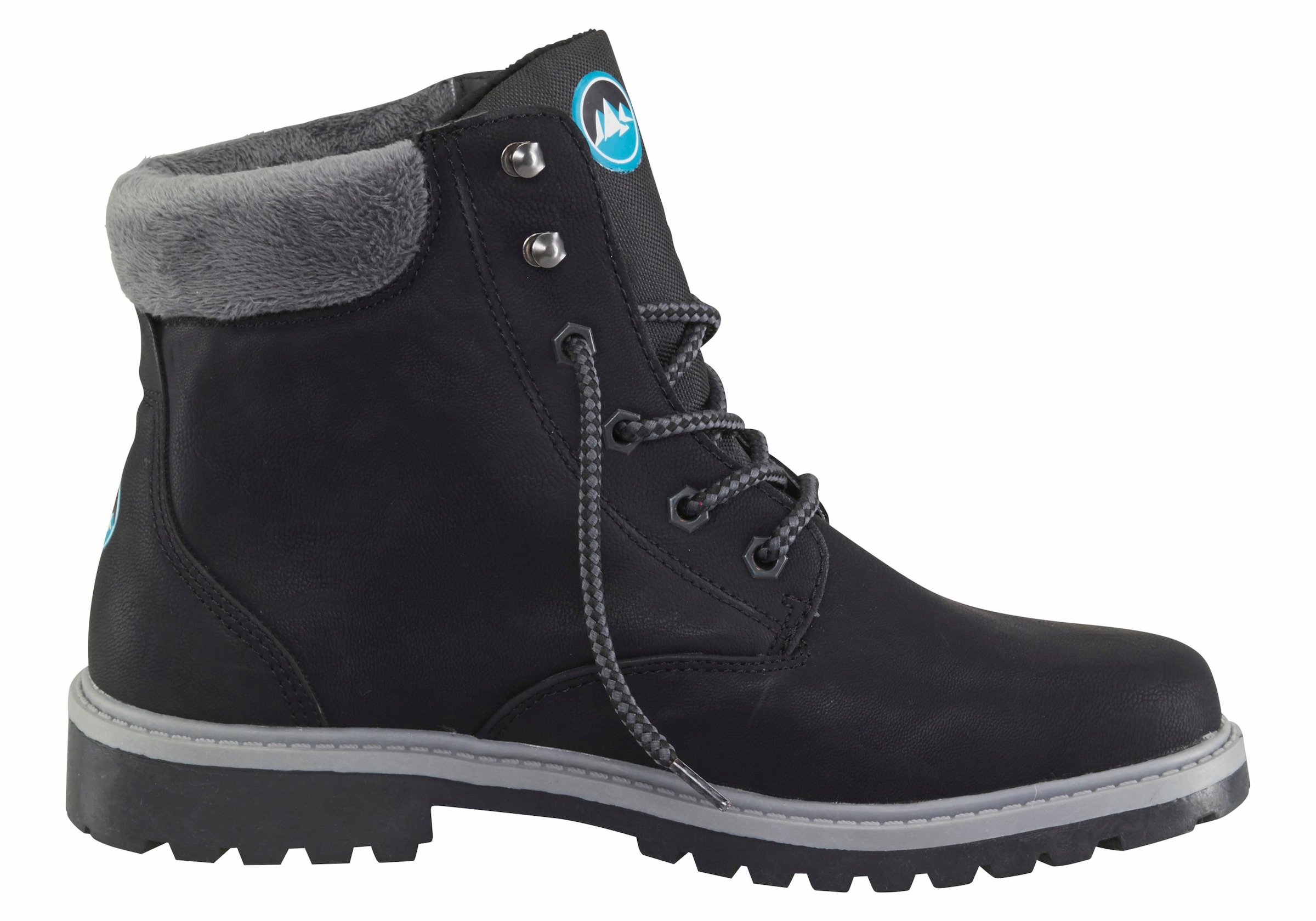 Polarino Schnürboots »Kalmar W«, Schnürboots, Stiefel mit Blockabsatz