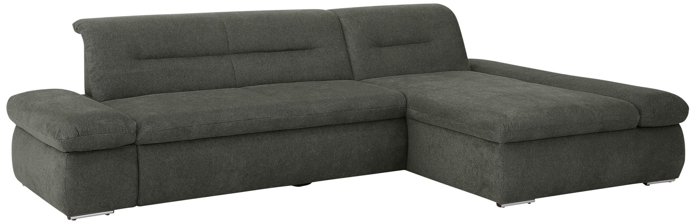 INOSIGN Ecksofa »Avesa L-Form«, Wahlweise mit Armteilvertsellung und Bettfunktion, B/T/H: 300/172/80cm