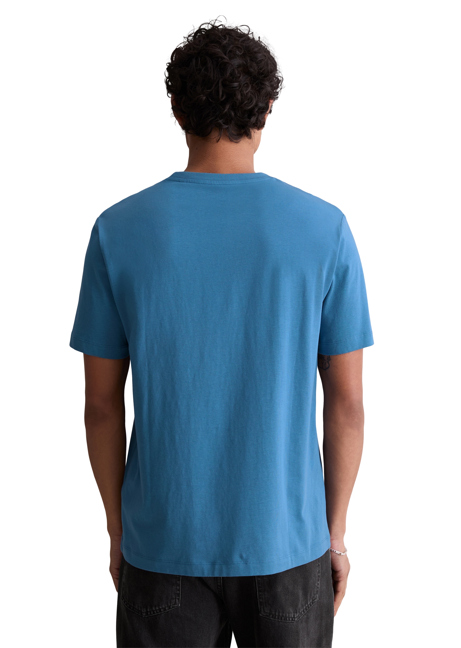 Marc O'Polo DENIM T-Shirt Ein dezenter Logo-Print auf der Brust