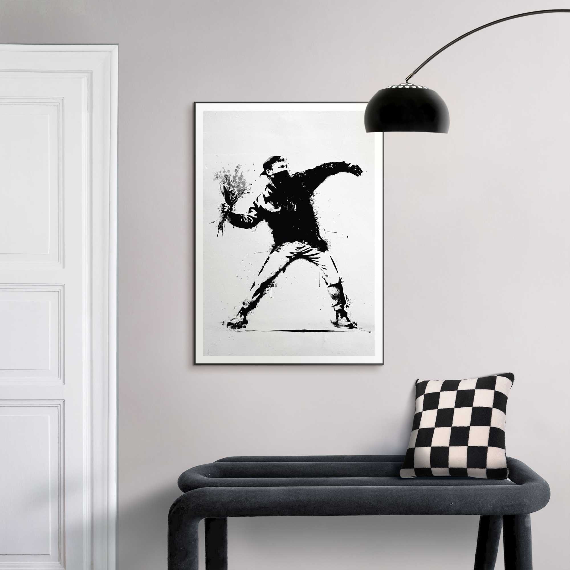Reinders Poster "Flower Thrower" günstig online kaufen
