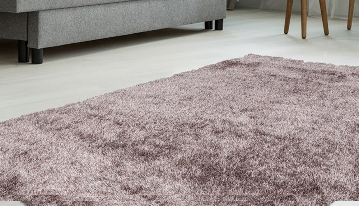 Hochflor-Teppich CALO-DELUXE "Masada 900", grau (taupe), B:80cm H:40mm L:150cm, Kunstfaser, Teppiche, Wohnzimmer
