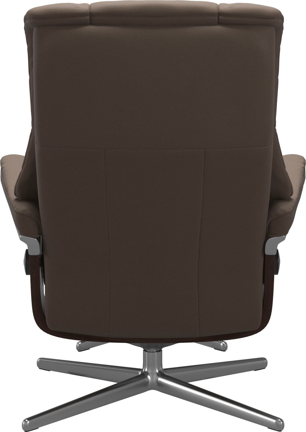 Stressless® Fußhocker »Mayfair«, mit Cross Base, Größe S, M & L, Holzakzent Braun