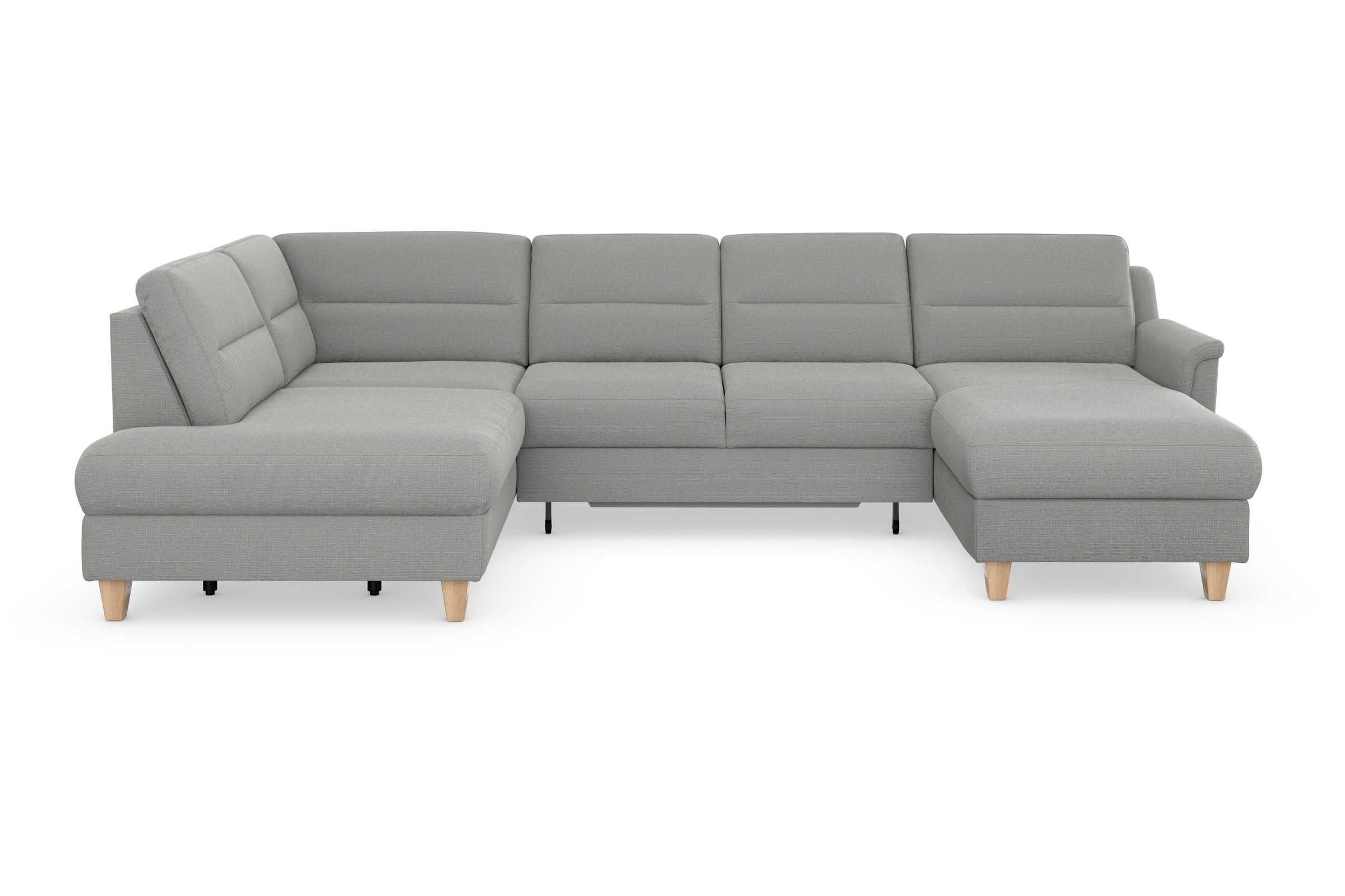 sit&more Wohnlandschaft »Farö U-Form«, inklusive Federkern, wahlweise mit Bettfunktion und Bettkasten