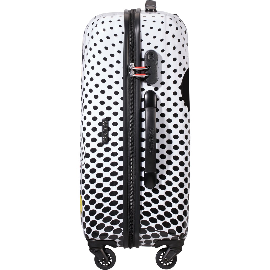 American Tourister® Hartschalen-Trolley »Disney Legends, Mickey Mouse Polka Dot, 65 cm«, 4 Rollen