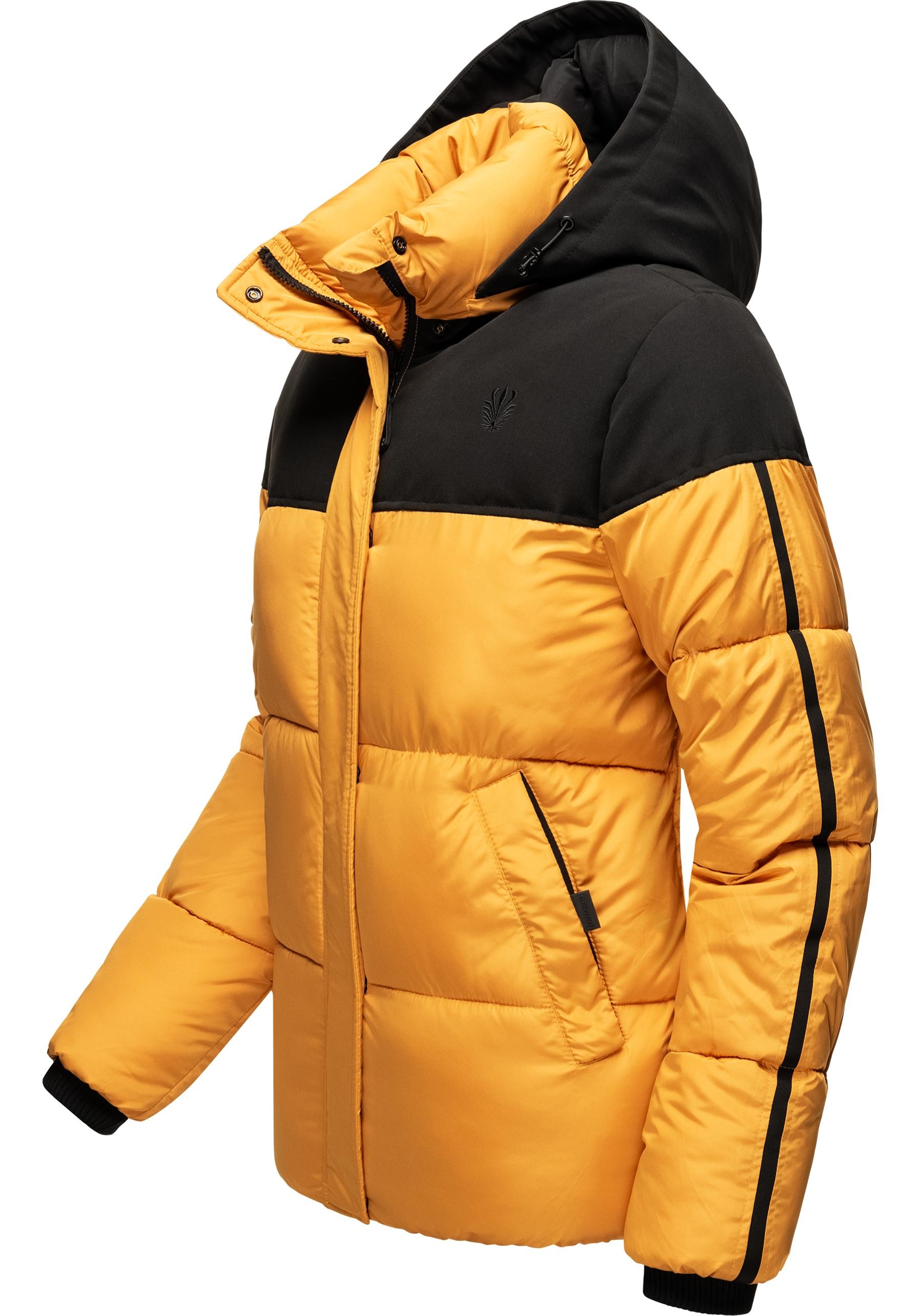 Navahoo Winterjacke »Sarafina«, mit Kapuze, Oversize Steppjacke mit abnehmbarer Kapuze