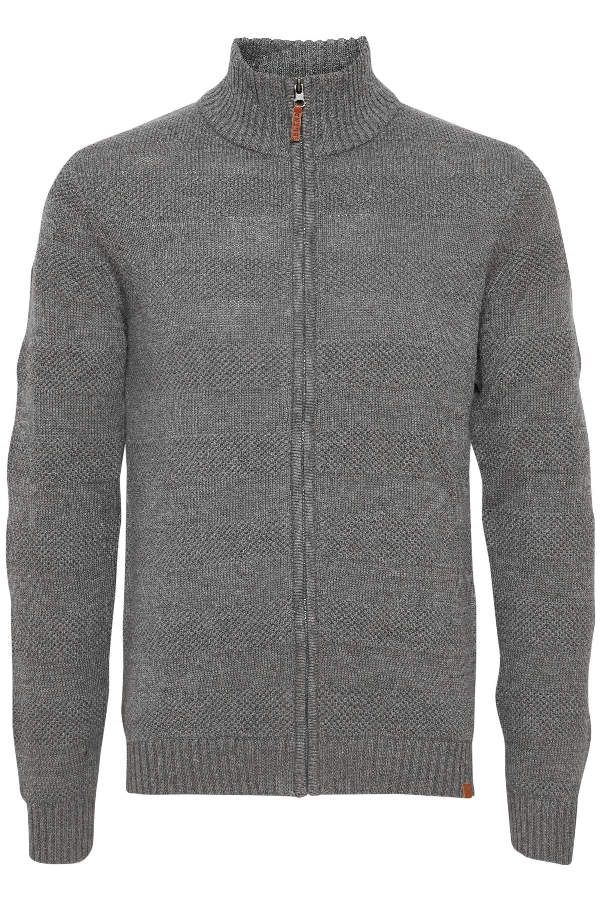 Blend Strickjacke "BHGalmaro", Strickjacke hochabschließendem Stehkragen günstig online kaufen