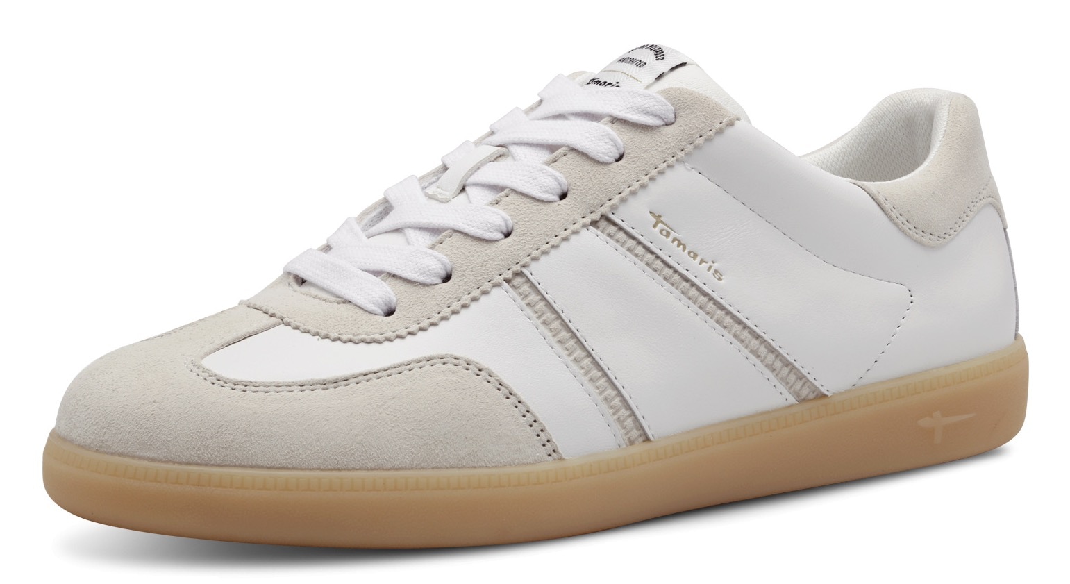 Tamaris 1100000002199 Freizeitschuh, Halbschuh, Schnürschuh mit gepolstertem Schaftrand