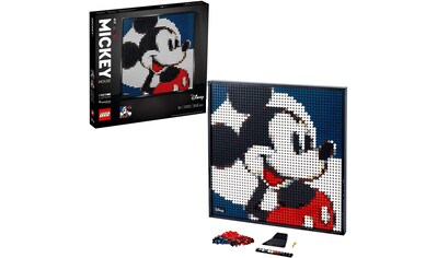 LEGO® Konstruktionsspielsteine »Disney's Mickey Mouse - Kunstbild (31202), LEGO® Art«,... kaufen