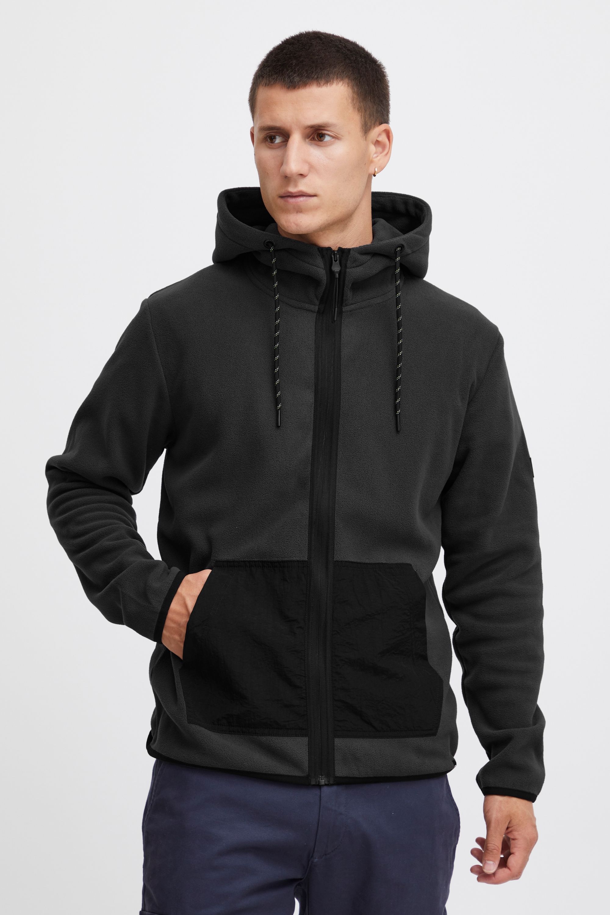 Indicode Fleecejacke »Fleecejacke IDManku«, mit Kapuze
