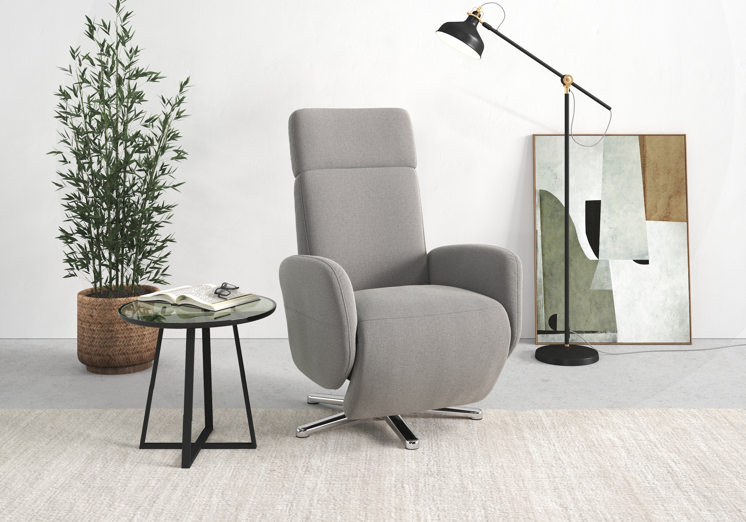 sit&more TV-Sessel "Grenoble, inkl. Kopfteilverstellung", wahlweise mit 2 M günstig online kaufen