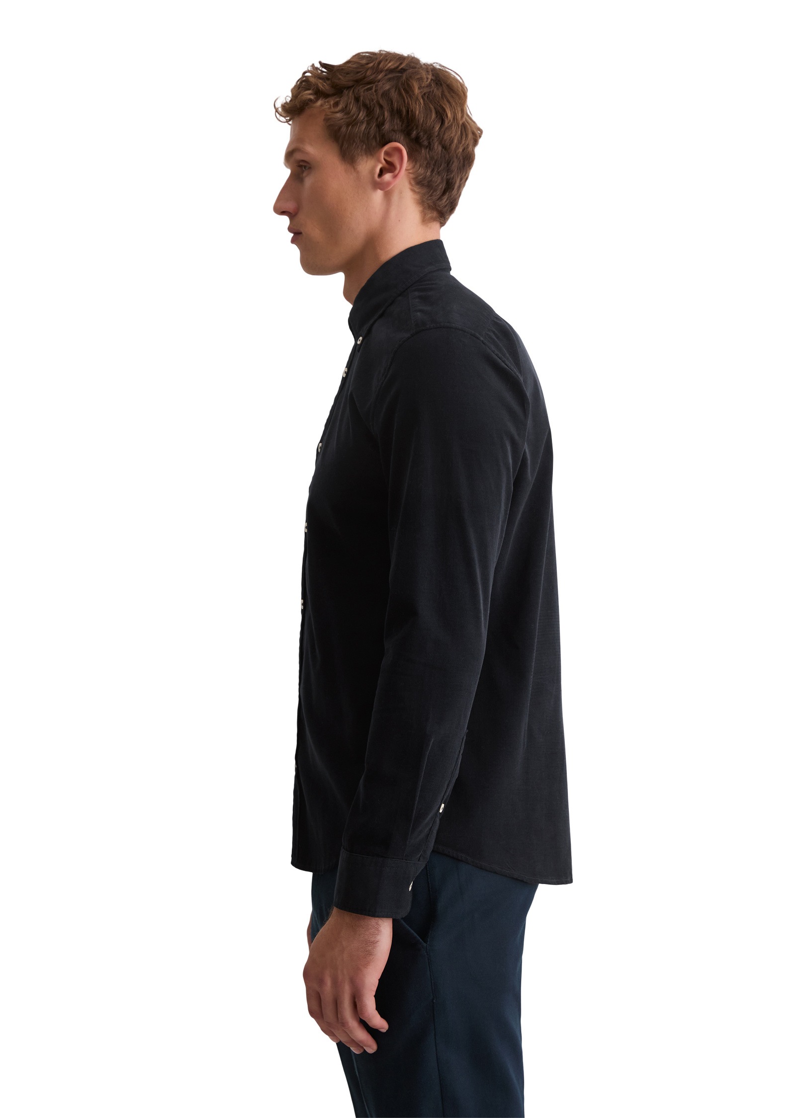 Marc O'Polo Langarmhemd »aus reiner Bio-Baumwolle«