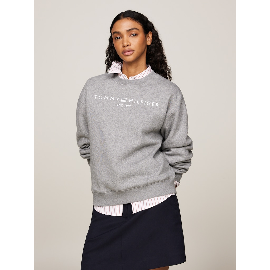 Tommy Hilfiger Sweatshirt »MDRN REG CORP LOGO C-NK SWTSHRT«