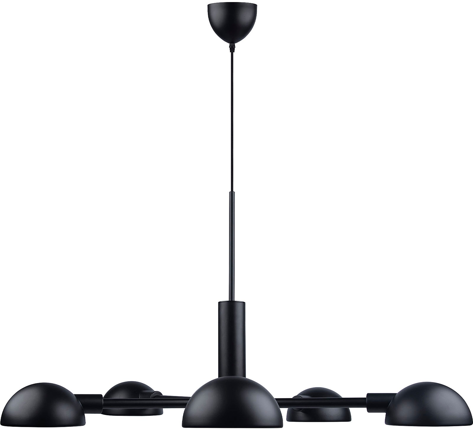 design for the people Pendelleuchte »Nomi«, Leuchtmittel E14 | ohne Leuchtmittel, Minimalistisches Design, Perfekt über einem runden Tisch