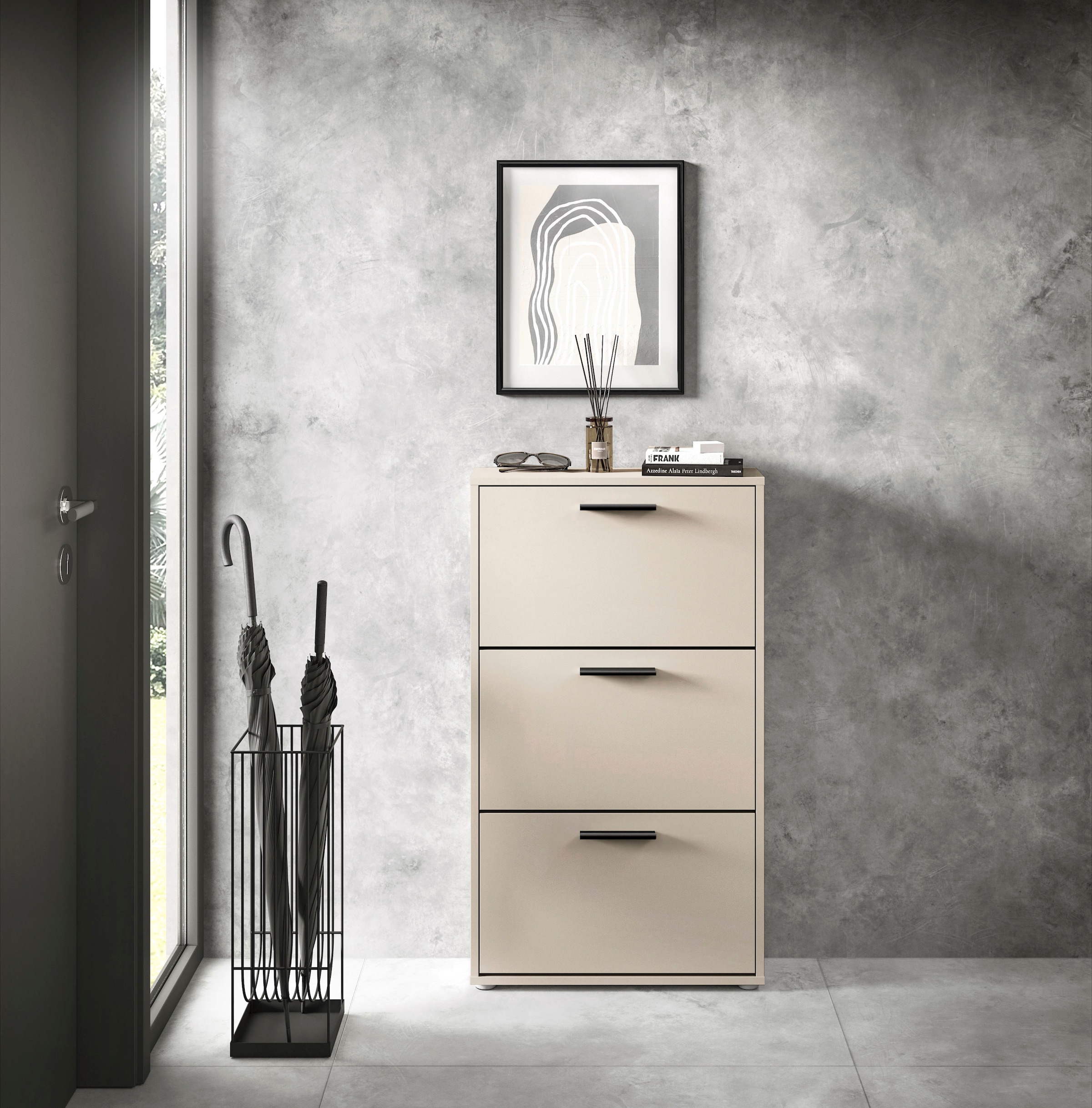 HBZ Schuhkipper "Sam Schuhkipper, Schuhschrank BxHxT 59x103x17 cm" 1 Stk. t günstig online kaufen