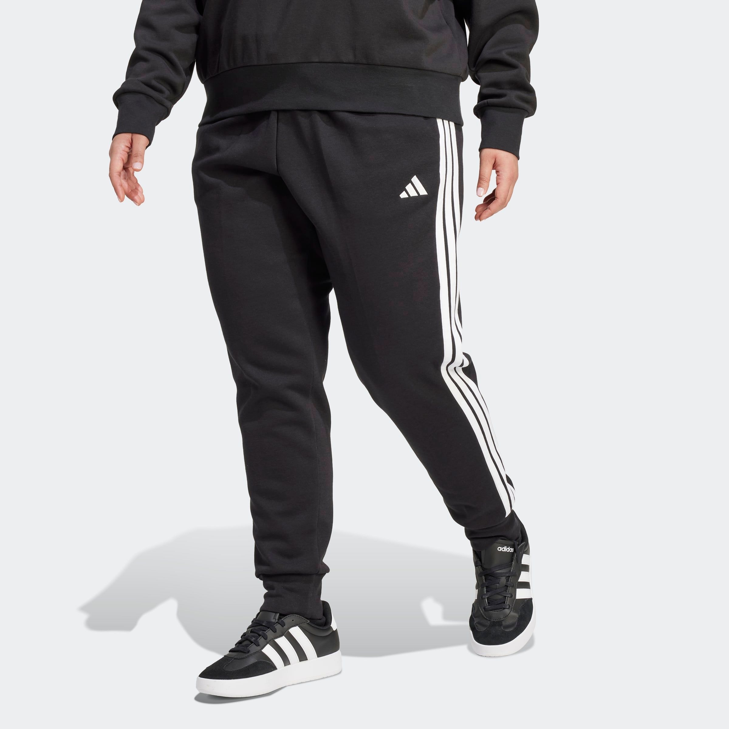 adidas Sportswear Sporthose "ESSENTIALS 3-STREIFEN FLEECE SLIM (GROSSE GRÖS günstig online kaufen