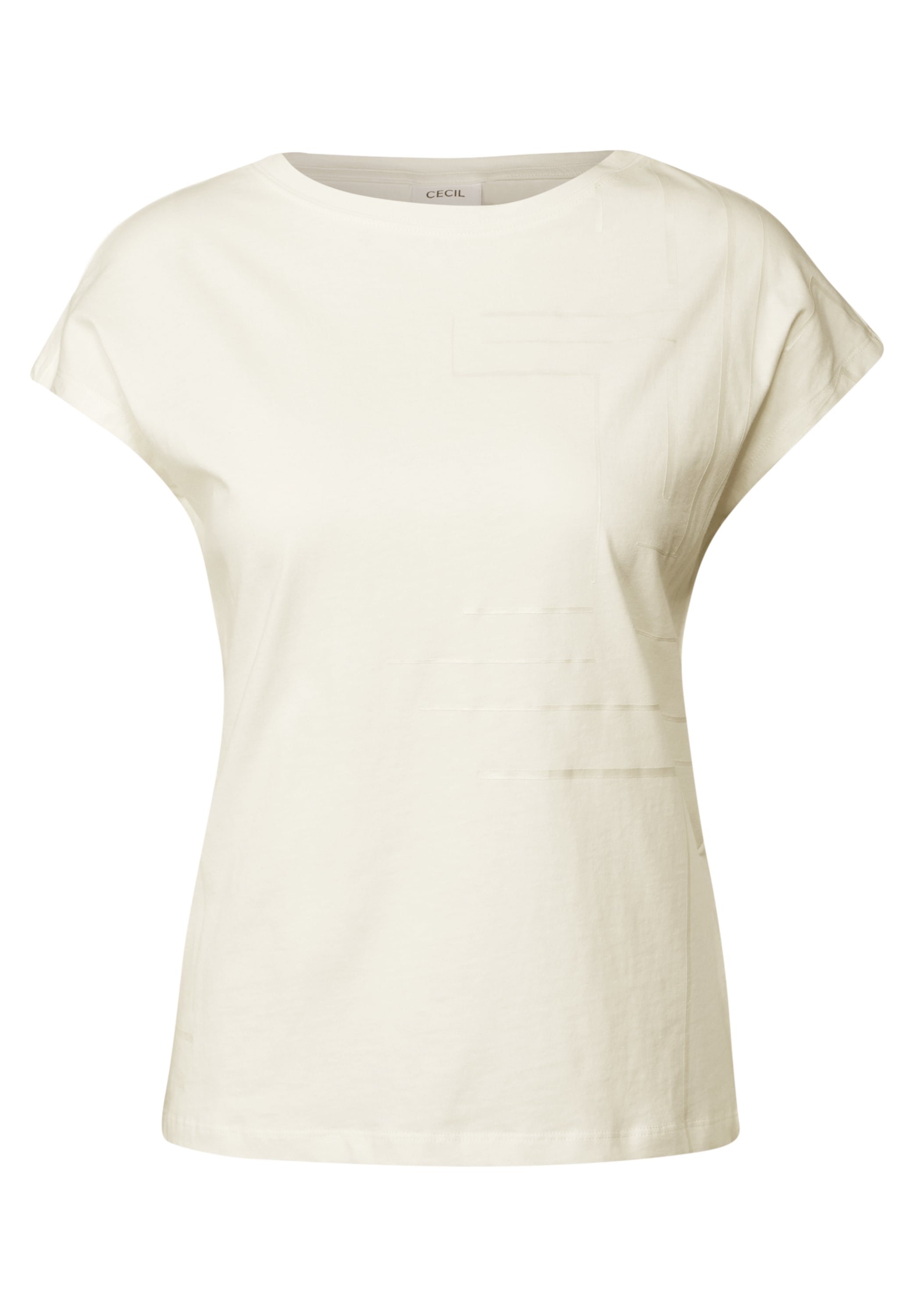 Cecil T-Shirt, mit U-Boot-Ausschnitt