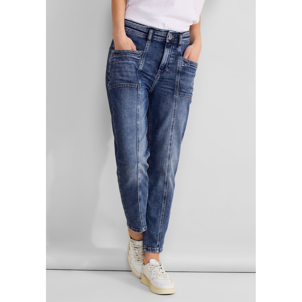 STREET ONE Loose-fit-Jeans