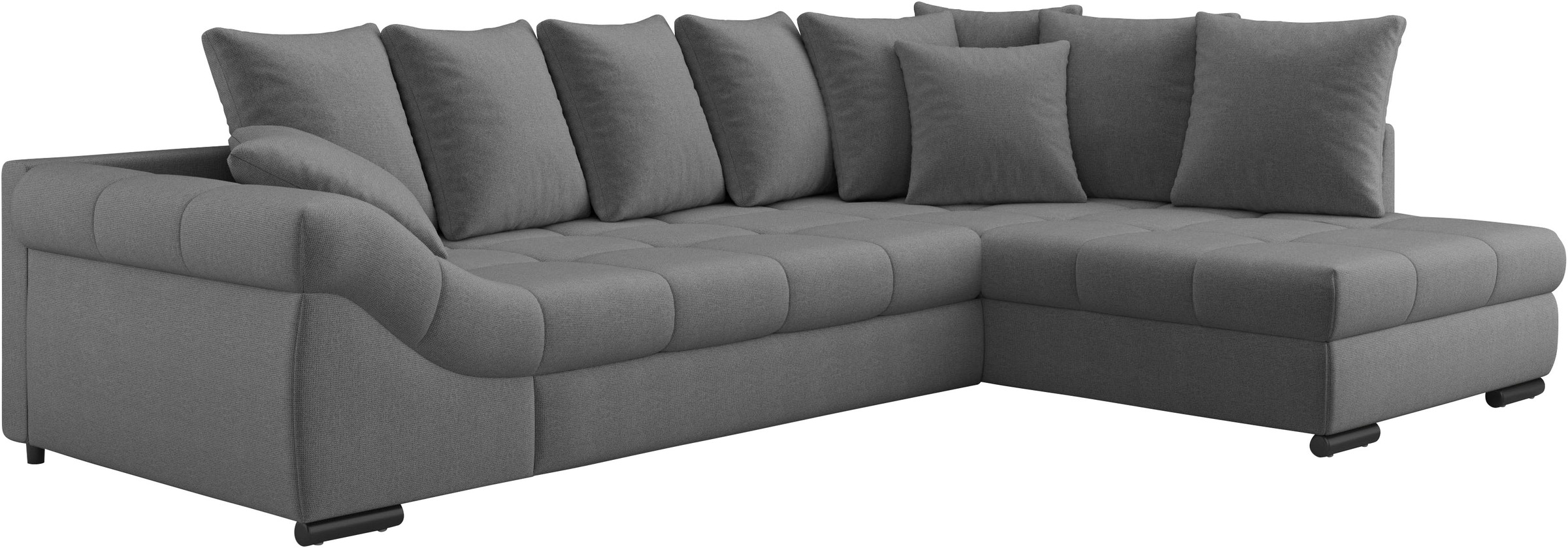 Thumbnail - Mr. Couch Ecksofa "Pietro, L-Form, mit Bett, wahlweise mit Kaltschaum" mit Bett und wahlweise mit Kaltschaum