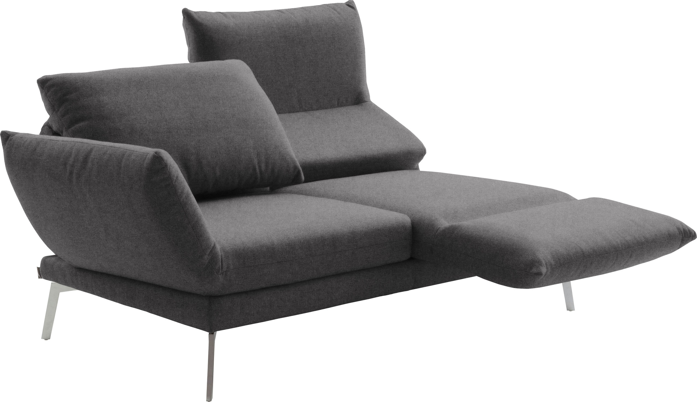 SCHÖNER WOHNEN-Kollektion 2,5-Sitzer »Spin, Multifunktionssofa, bequem und hochwertig verarbeitet«, Drehsitz-Funktion, USB-Anschluss, Armlehnfunktion, Rückenverstellung