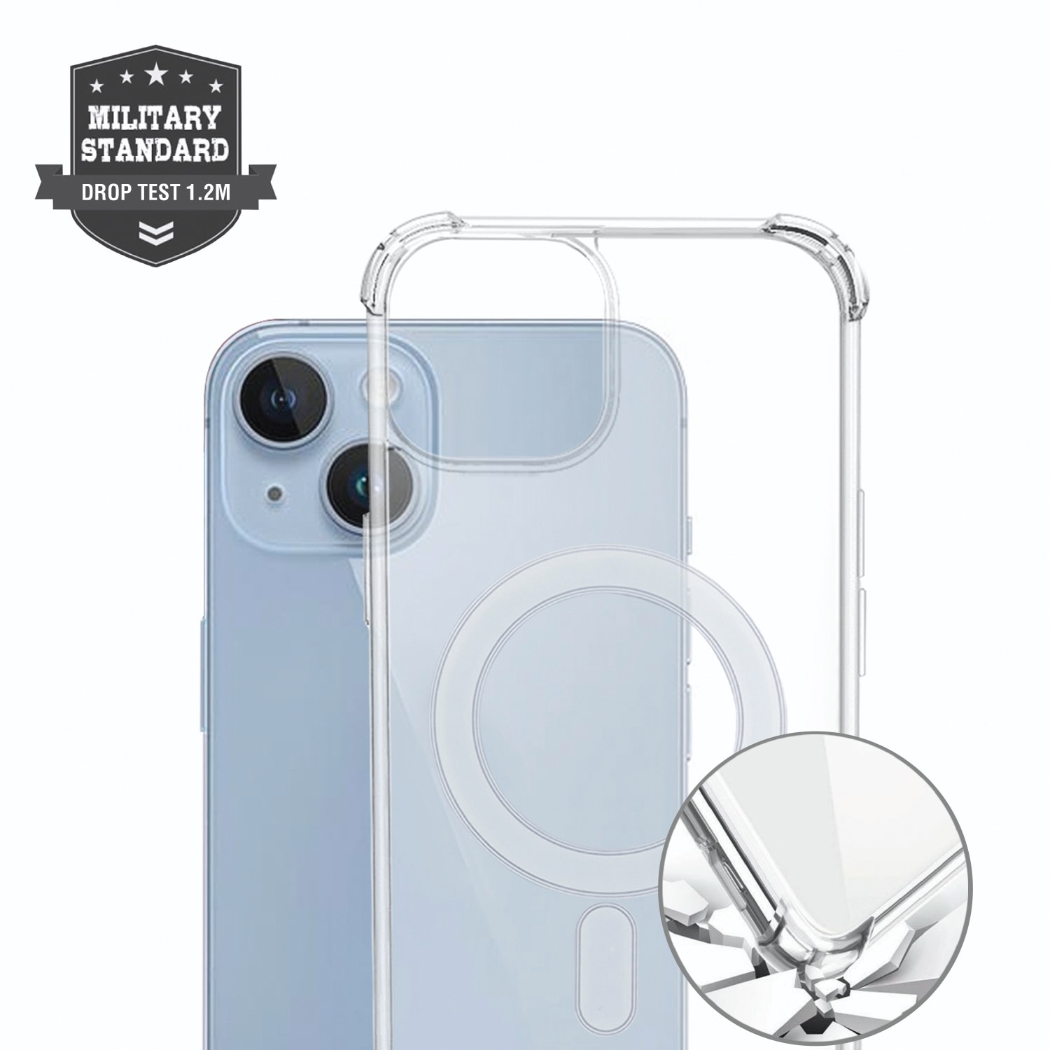 4smarts Backcover »Hybrid Case Ibiza«, Apple iPhone 15, für iPhone 15