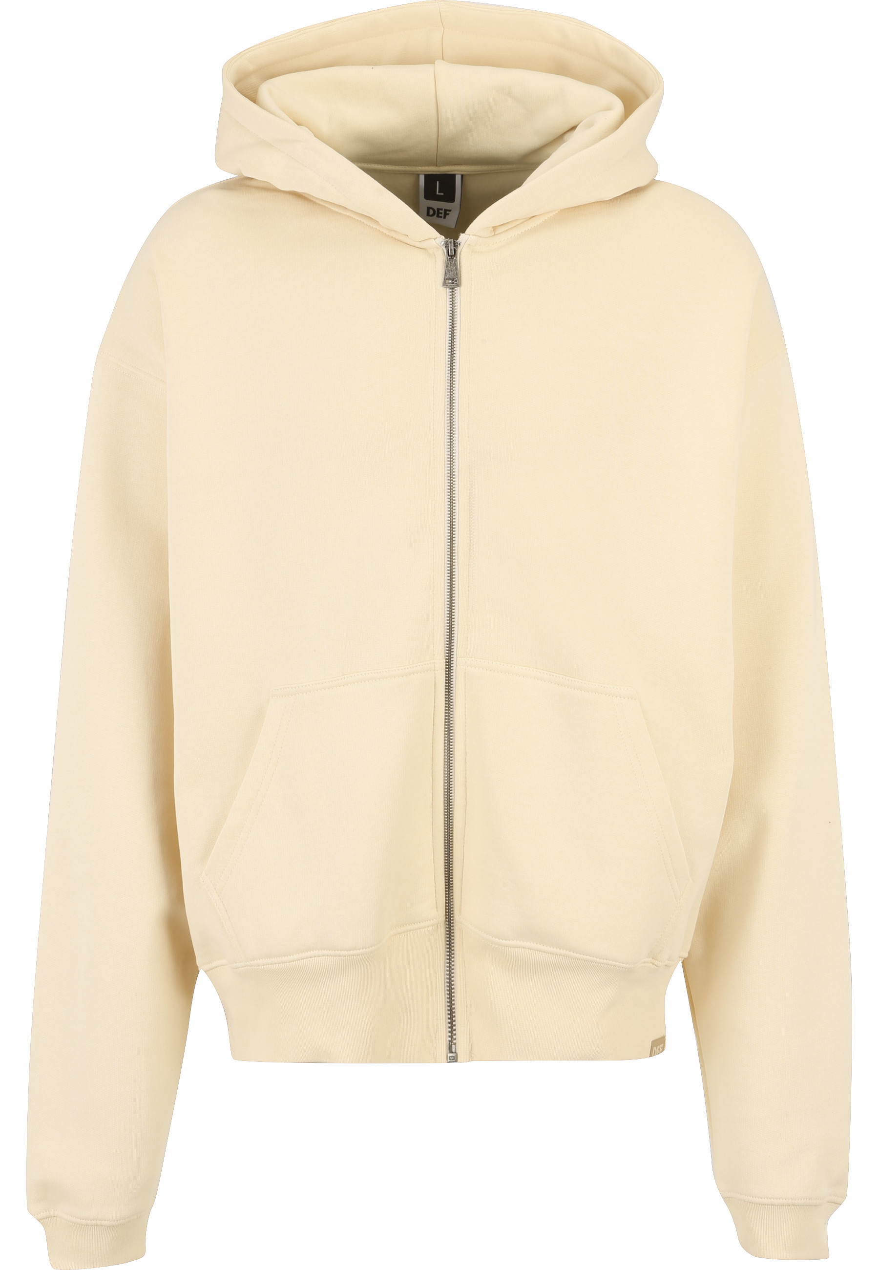 DEF Strickpullover "DEF Herren DEF Zip Hoody" 1