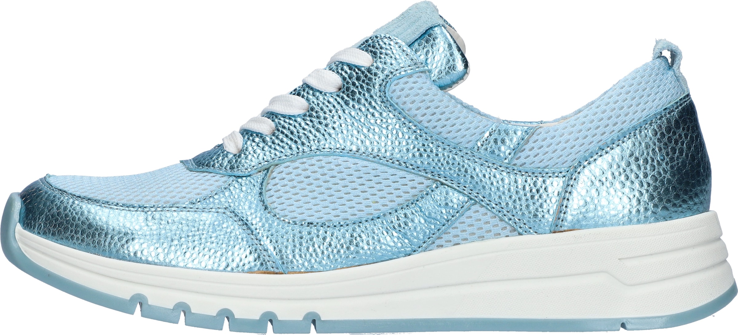 Waldläufer Sneaker  Halbschuh, Schnürschuh, Freizeitsneaker mit weichem Schaftrand