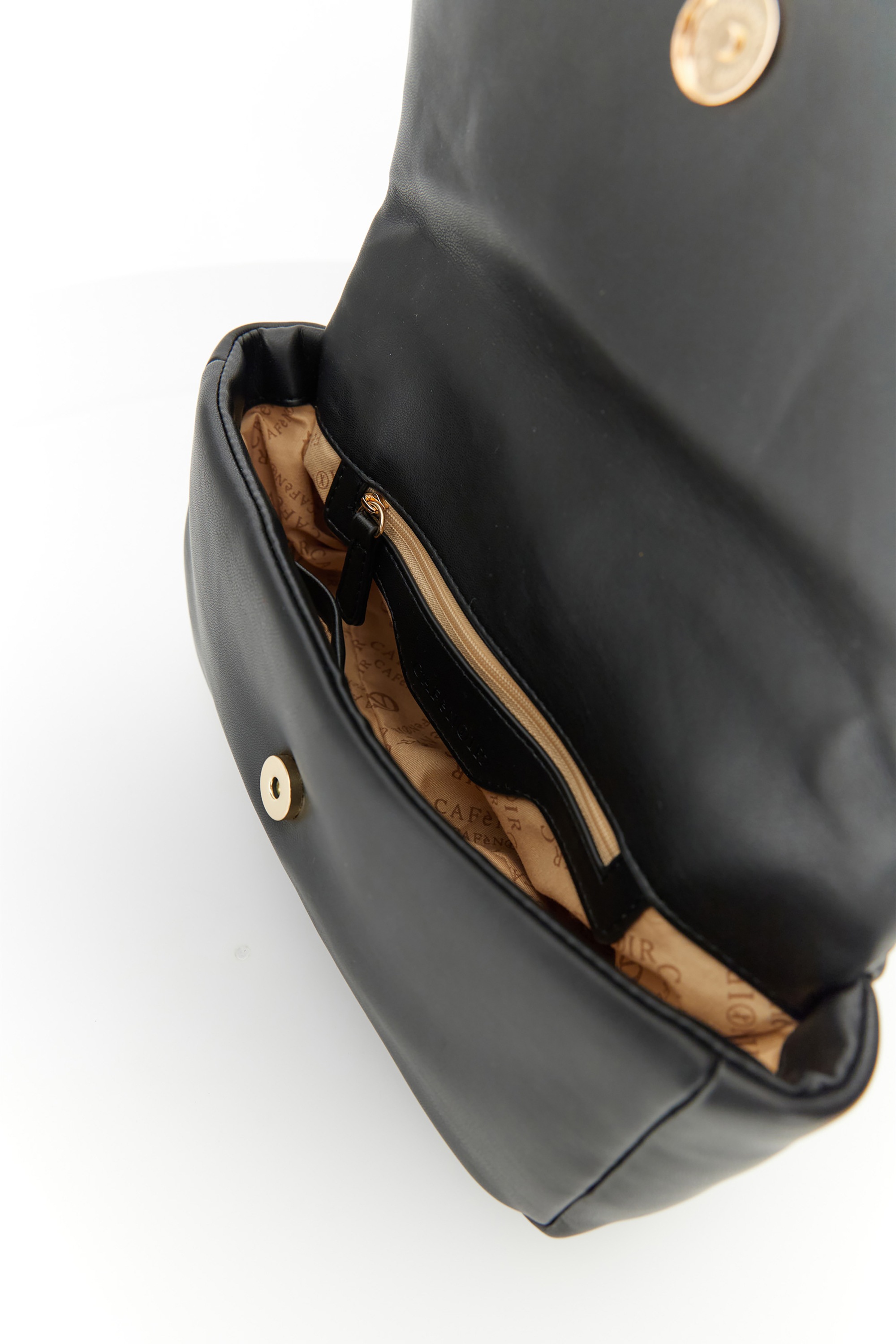 CAFèNoir Schultertasche »SHOULDER BAG WITH FLAP C3JV0089 Damen« Schultertasche Damen, Abendtasche, Handtasche, Fashion, Lifestyle