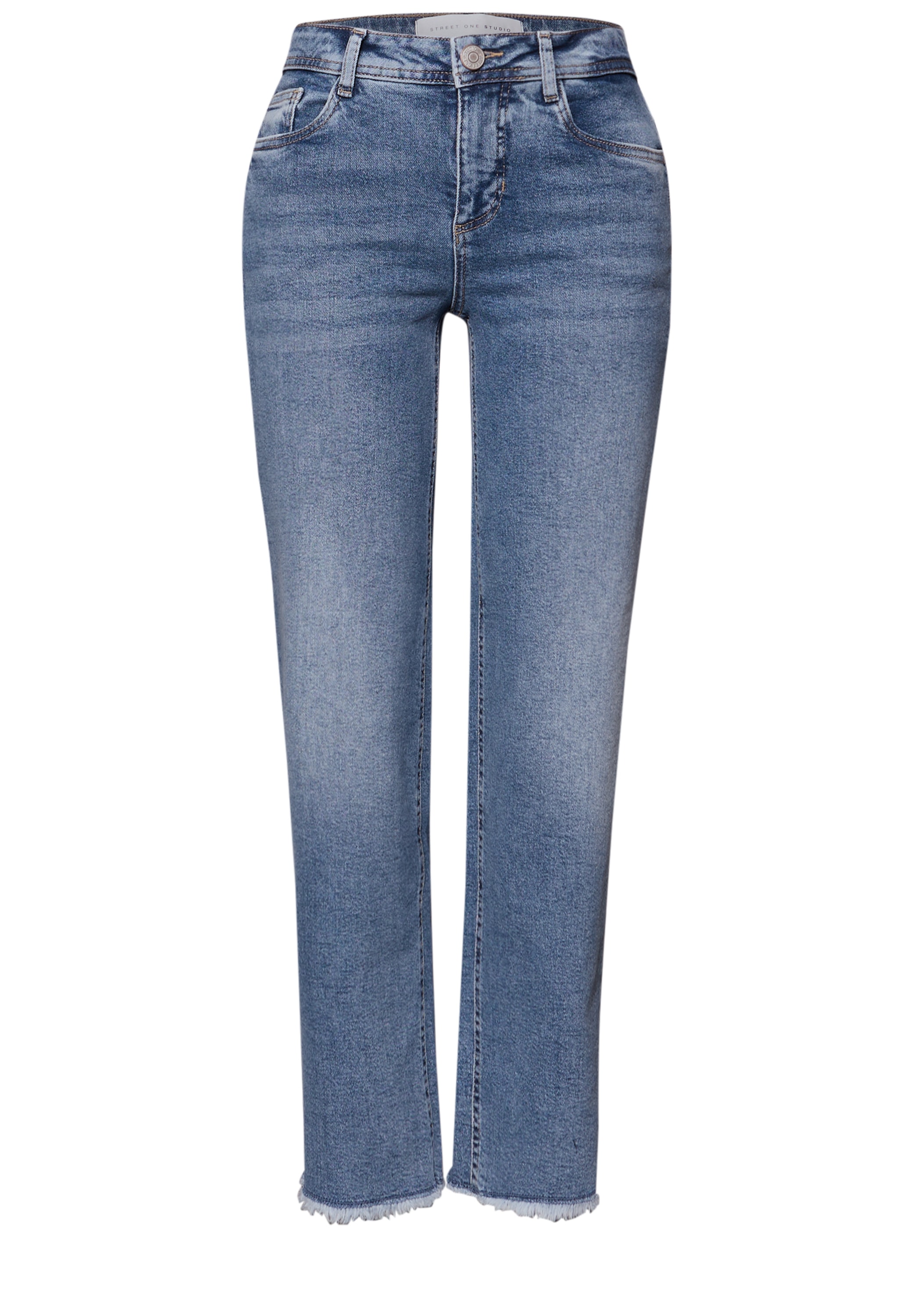 STREET ONE STUDIO Comfort-fit-Jeans Middle Waist