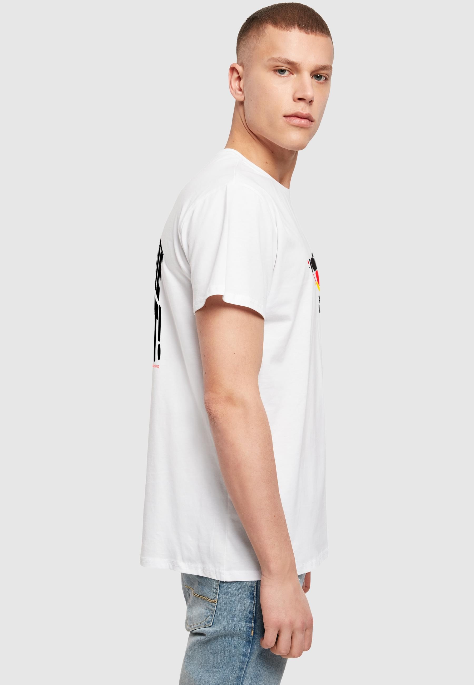 Merchcode T-Shirt »Merchcode Die Flippers - Wir Feiern Die Mannschaft Basic T-Shirt«, (1 tlg.)