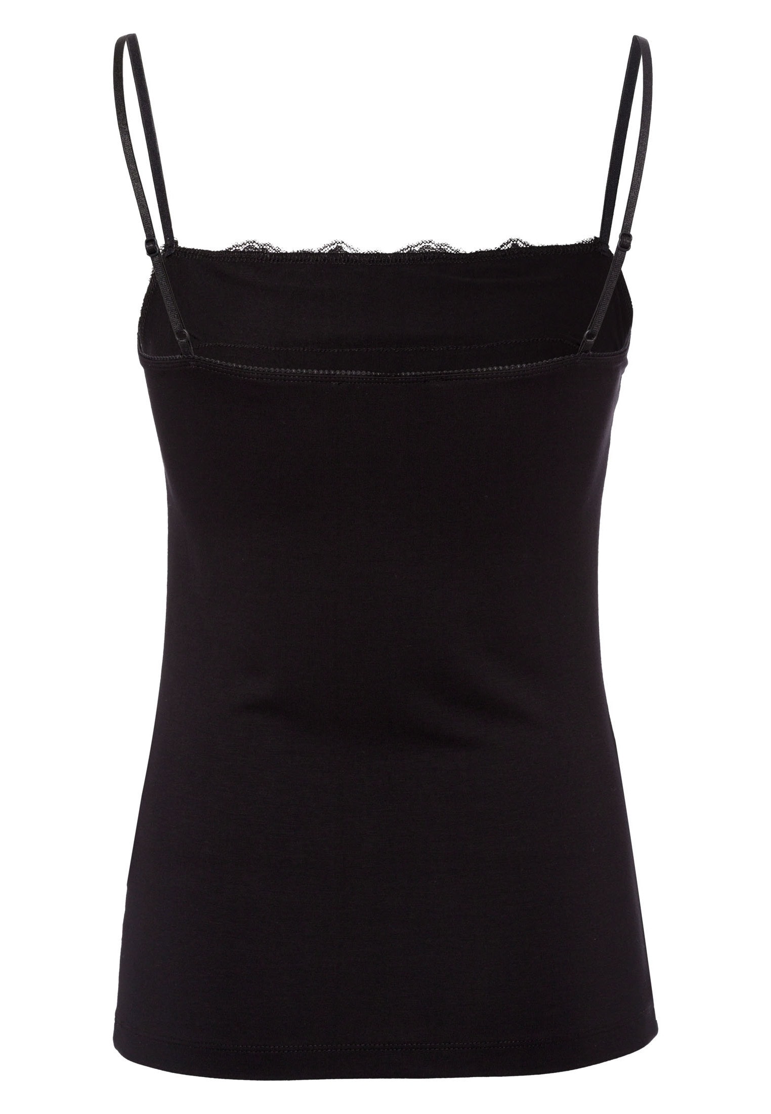 Zero Tanktop »zero Top mit Spitzenkante Style Tessa«, Spitze