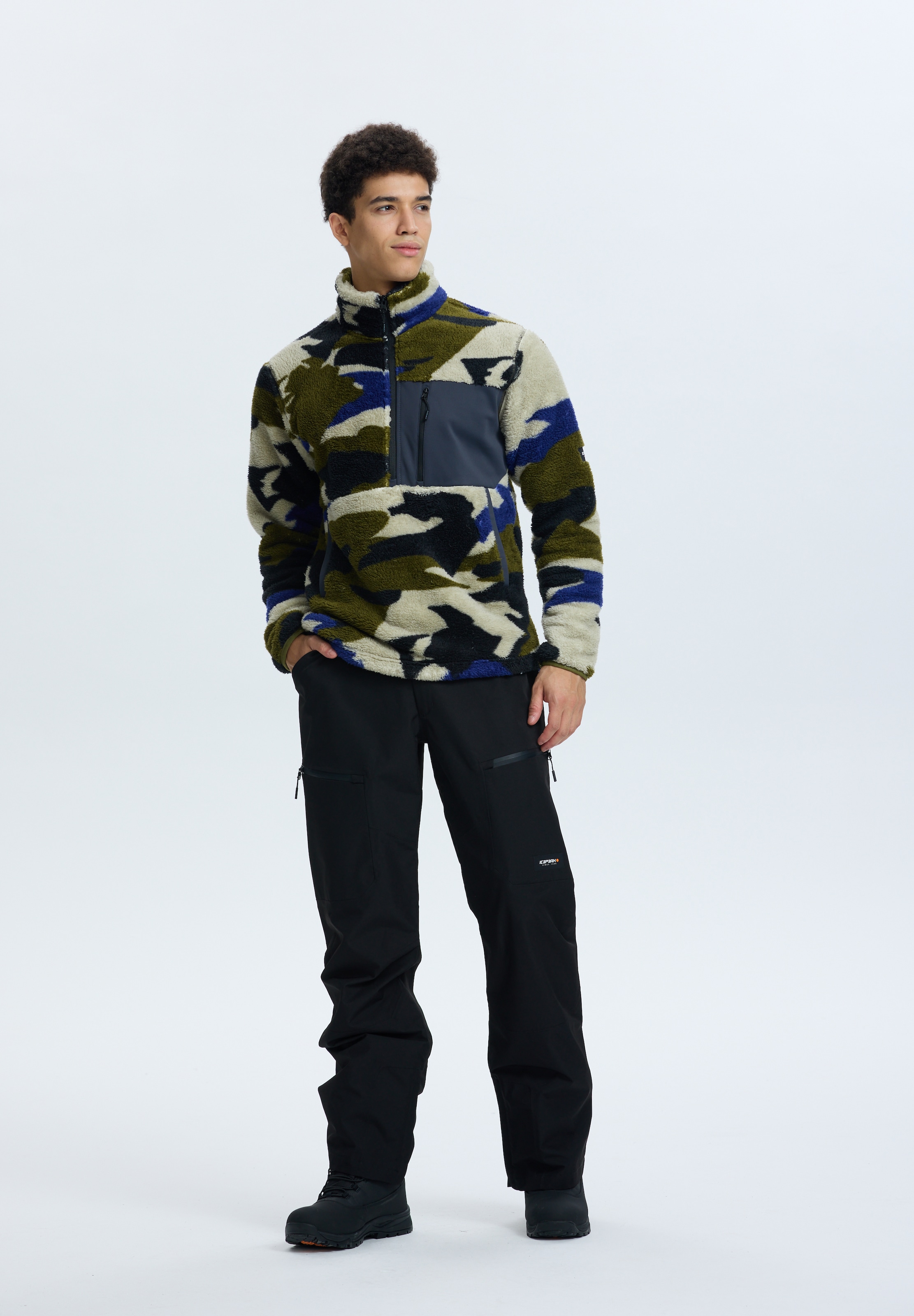 Icepeak Fleecepullover "ICEPEAK CRARY", 1 Stk. günstig online kaufen