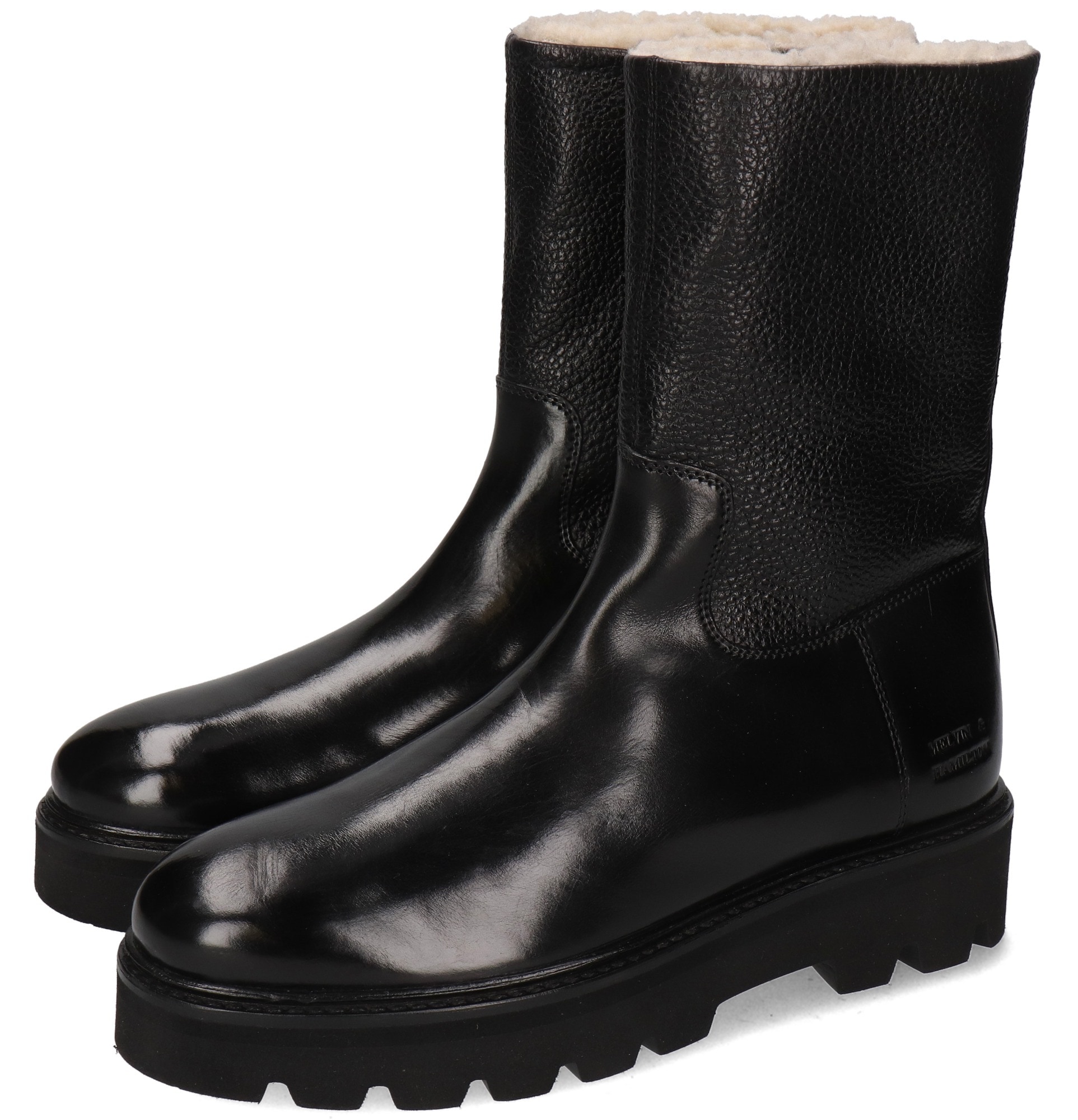 Winterstiefel »vegetabil gegerbt«, Schlupfstiefel, Winterboots, Snowboots in Twin-Face...