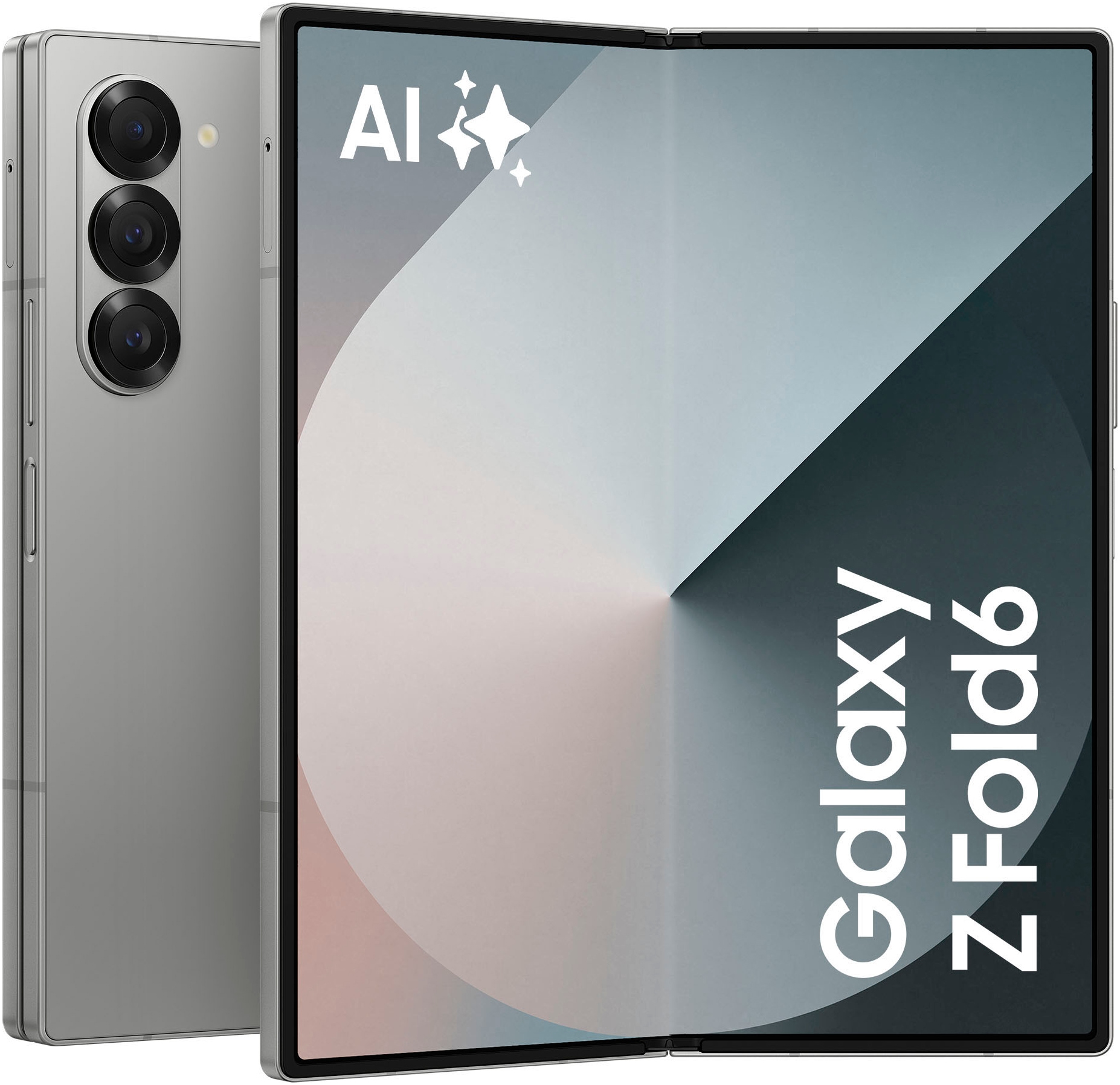 Samsung Smartphone »Galaxy Z Fold 6«, Silber, AI-Funktionen