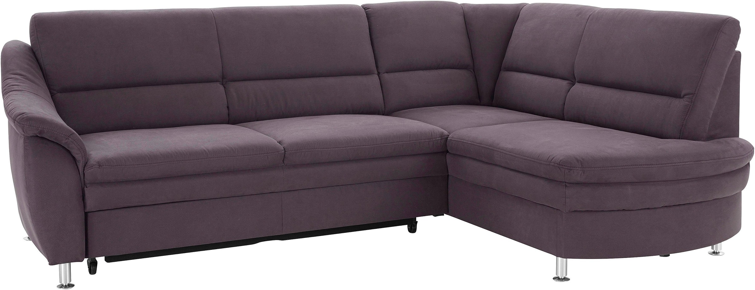 sit&more Ecksofa »Cardoso L-Form«, mit Federkern, wahlweise mit Bettfunktion und Schubkasten