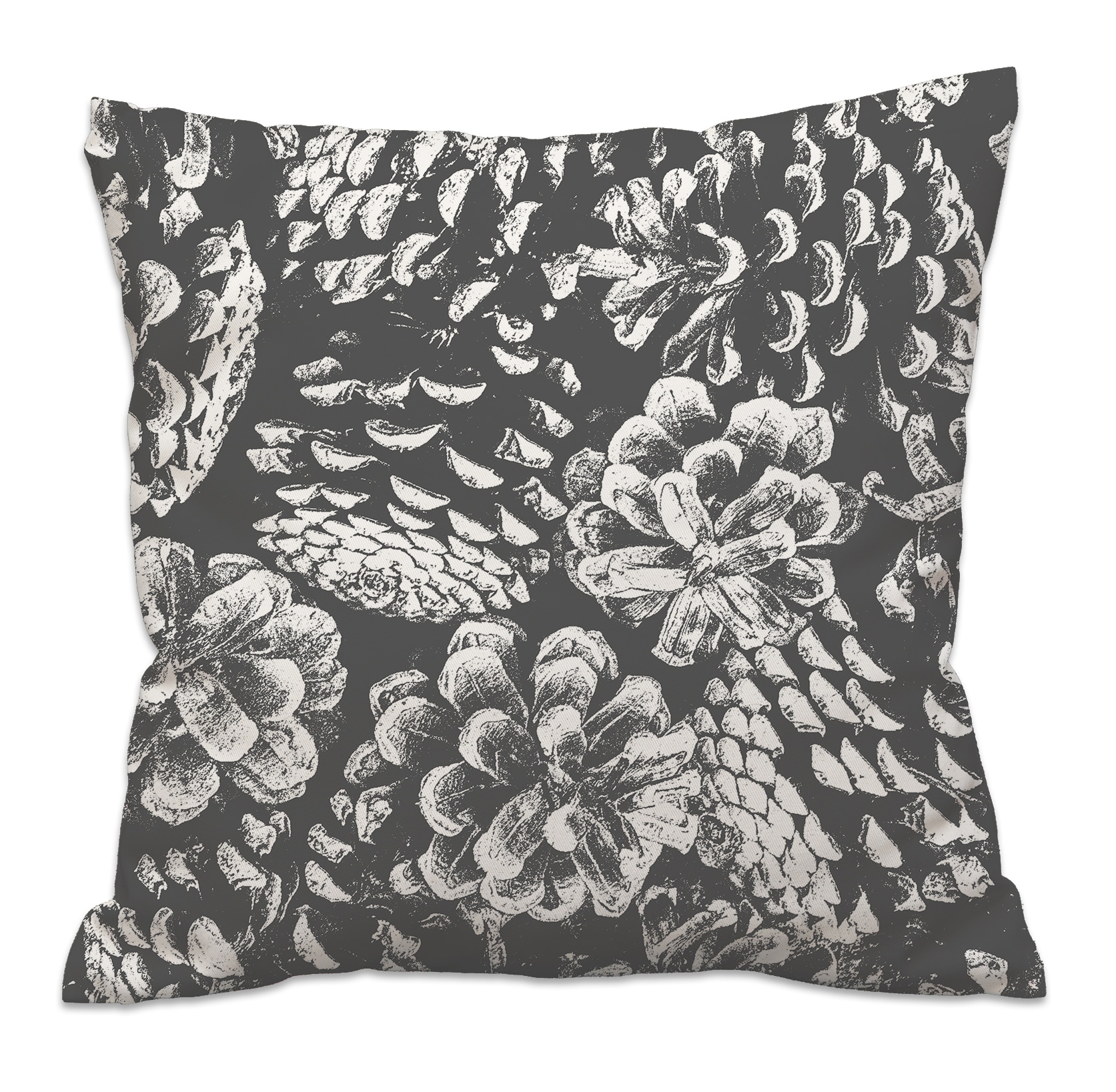 queence Dekokissen »Tannenzapfen« Dekokissen mit HD Premium Druck Weihnachten