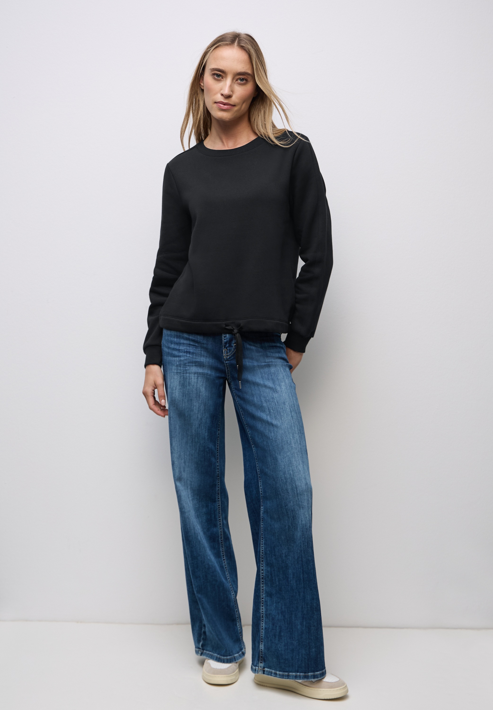 Thumbnail - STREET ONE Sweatshirt, mit Tunnelzug am Saum