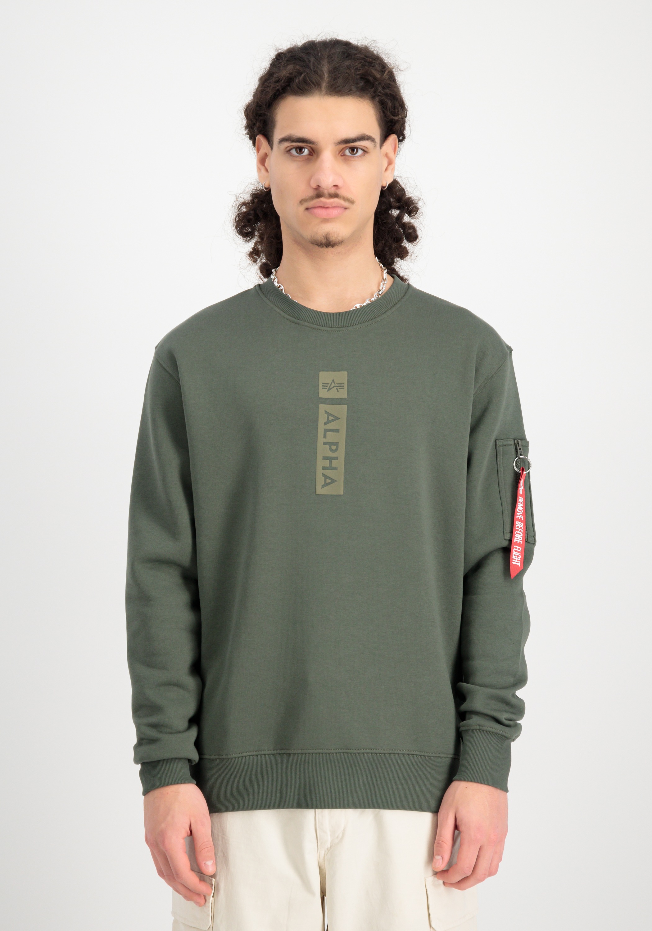 Thumbnail - Alpha Industries Sweater "Alpha Industries Men - Sweatshirts Alpha PP Sweatshirt"