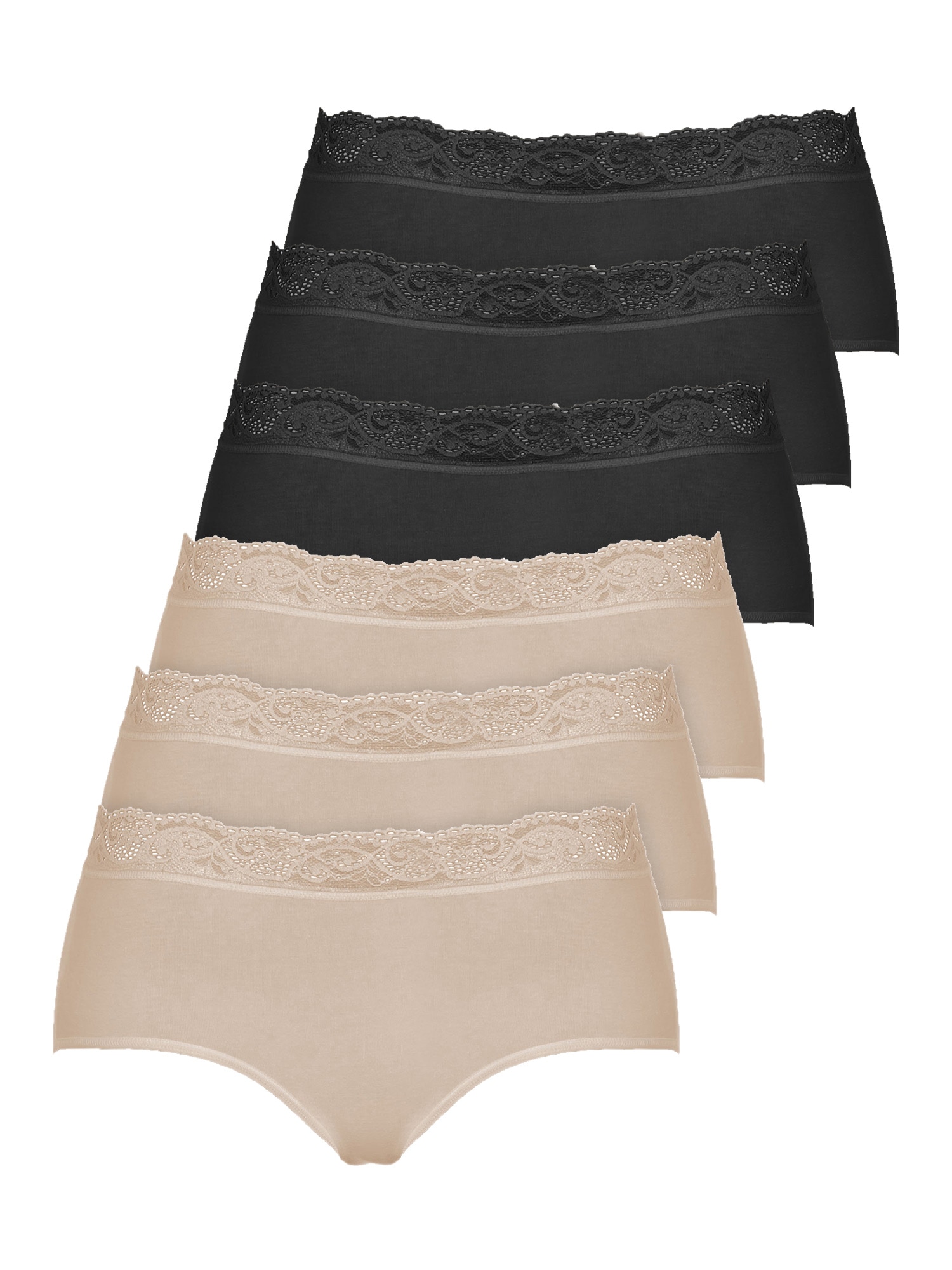 Nina Von C. Hüftslip "6er Pack Damen Hüftslip Slipboutique"