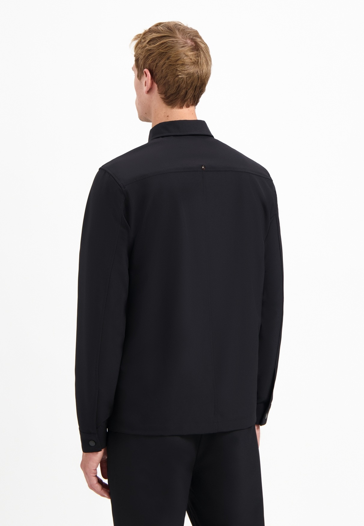 NO EXCESS Langarmhemd »No Excess Sedoc-Reise-Overshirt«